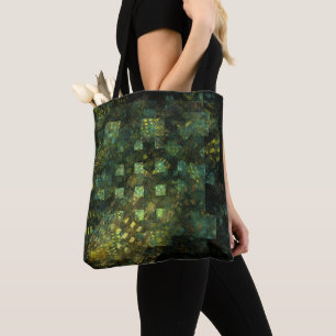 Bolsa Tote Luzes na Abstrato Art da cidade