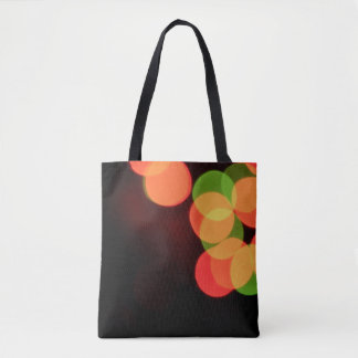 Bolsa Tote Luzes vermelhas e verdes