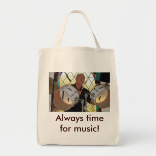 Bolsa Tote m-cilindros, sempre hora para a música!