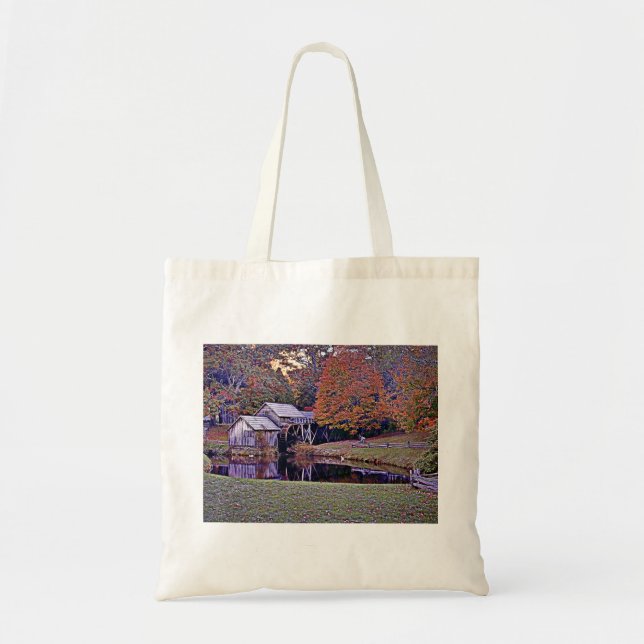 Bolsa Tote Mabry Mill no Saco do Toe de Queda (Frente)