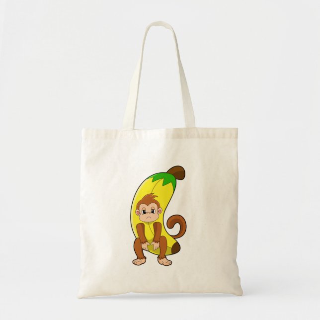 Bolsa Tote Macaco com Banana (Frente)