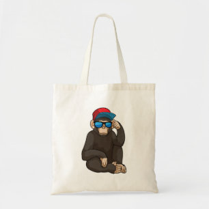 Bolsa Tote Macaco com óculos de sol