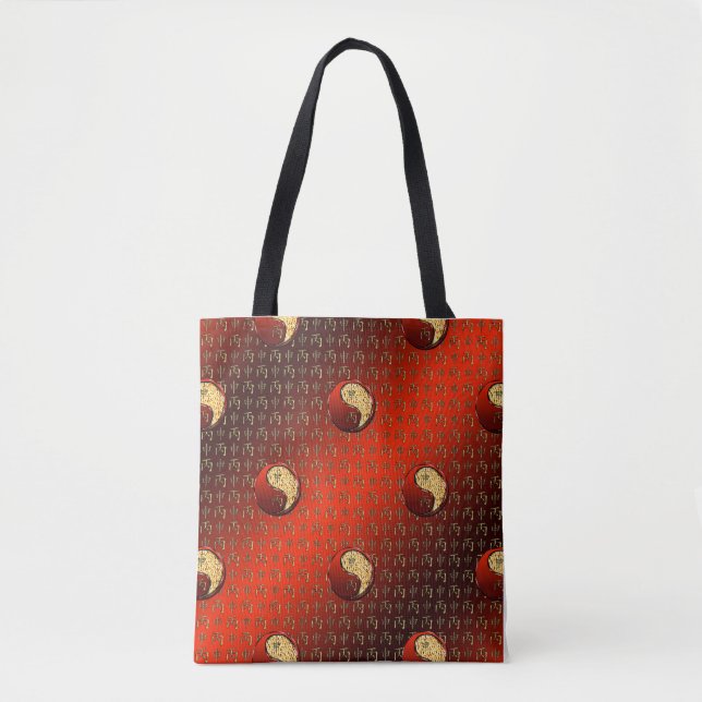 Bolsa Tote Macaco de Fogo (Frente)
