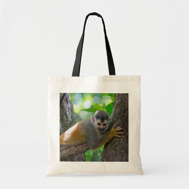 Bolsa Tote Macaco esquilo em Manuel Antonio NP - Costa Rica (Frente)