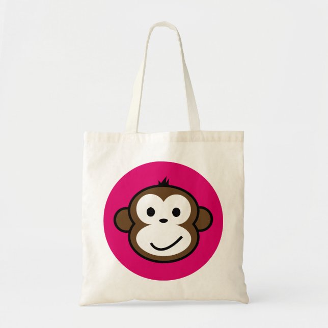 Bolsa Tote Macaco insolente (Frente)