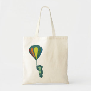 Bolsa Tote macaco voador: balão de ar quente