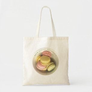 Bolsa Tote Macarons Bowl Photo Comida Business Patisserie