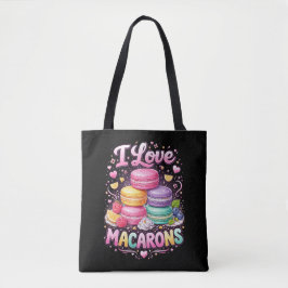 Bolsa Tote Macarons de Amor Doce