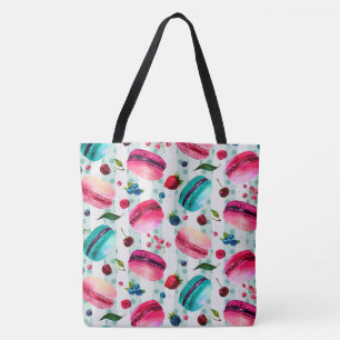 Bolsa Tote Macarons - Indústria Francesa De Berries E Bolinha
