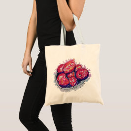 Bolsa Tote Maçãs Abstratas
