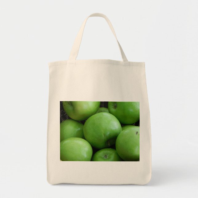 Bolsa Tote Maçãs verdes (Frente)