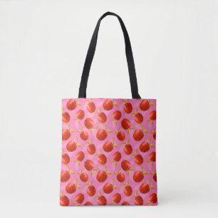Bolsa Tote Maçãs vermelhas