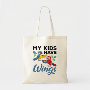 Bolsa Tote Macaw, Dono de Papagaio, Bonito Meus Filhos Têm A
