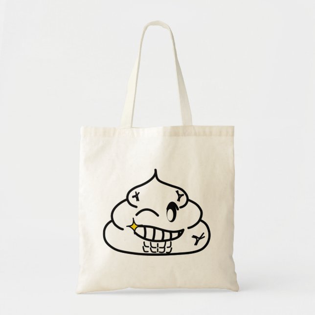 Bolsa Tote Macho Poop - Brootsch, PooPoo (Frente)