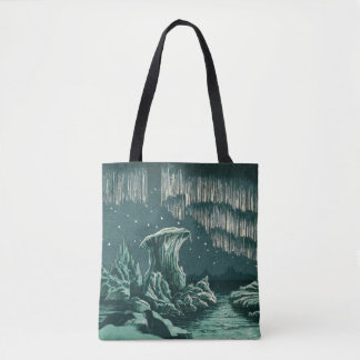 Bolsa Tote MacKenzie - Aurora Boreal em Latitudes Elevadas