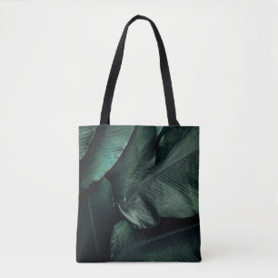 BOLSA TOTE MACRO FOTOGRAFIA DE FOLHAS VERDES