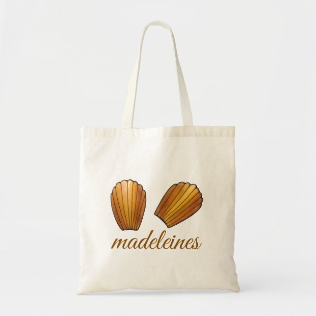 Bolsa Tote Madeleine French Paery Chef Pâtisserie Cakes (Frente)