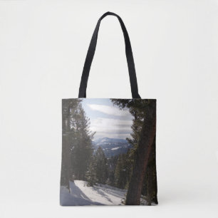 Bolsa Tote Madison Mountain em inverno em Montana
