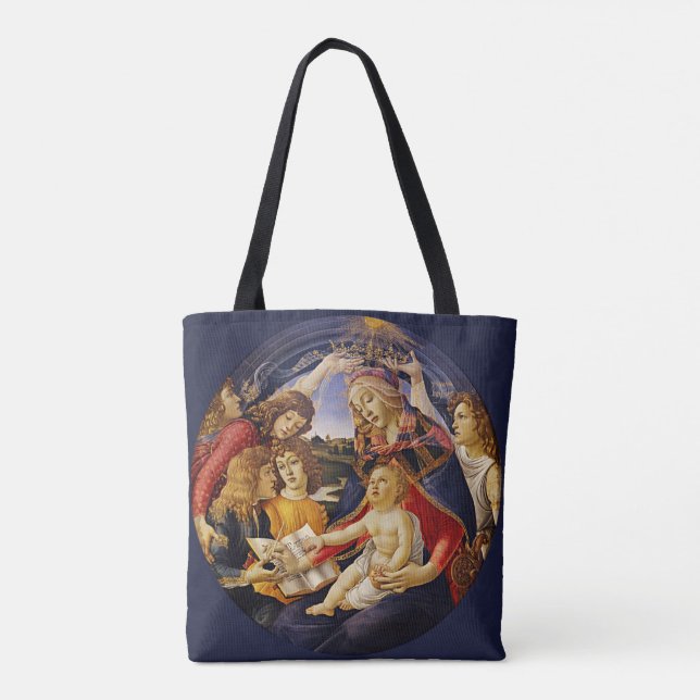 Bolsa Tote Madona do Magnificat por Sandro Botticelli Zazzle Brasil