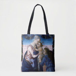 Bolsa Tote Madona e Menino por Sandro Botticelli