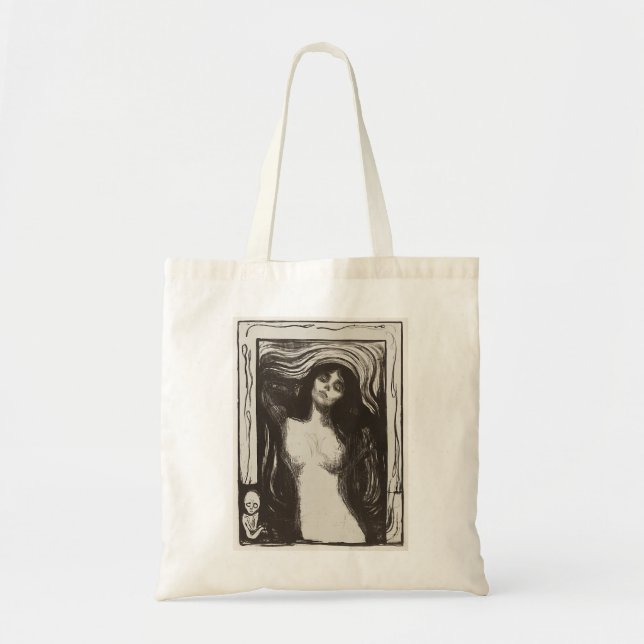 Bolsa Tote Madonna Liebendes Weib (1895) apresentada por Edva (Frente)