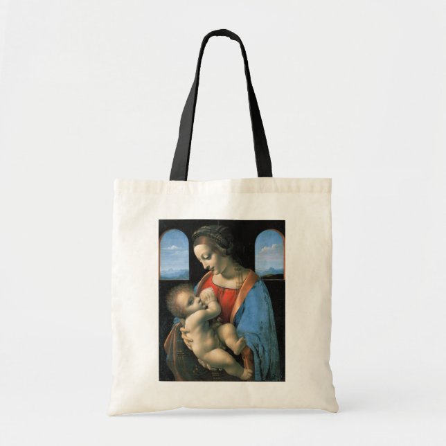 Bolsa Tote Madonna Litta, Leonardo da Vinci, 1490-1491 (Frente)