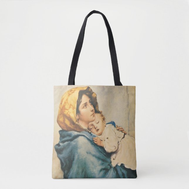 Bolsa Tote Madonna of the streets - Roberto Ferruzzi (Frente)