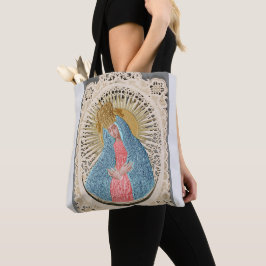Bolsa Tote Madonna Rainha do Céu em Lace