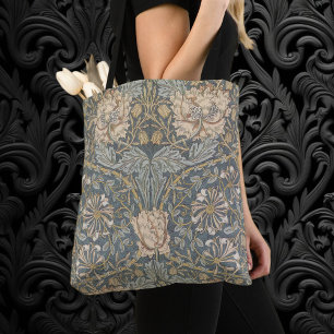 Bolsa Tote Madressilva por William Morris, Arte de Flores Vin