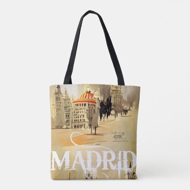 BOLSA TOTE MADRID. ESPAÑA (Verso)