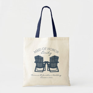 Bolsa Tote Madrinha de casamento de Adirondack Chairs