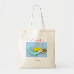 Bolsa Tote Madrinha de casamento de ninfas do mar loiro