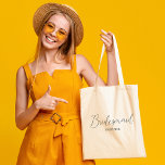 Bolsa Tote madrinha elegante na moda minimalista moderno<br><div class="desc">elegante saco de tote minimalista na moda moderno,  dama de bridesmaid,  você pode mudar a cor da fonte,  o estilo e o tamanho.</div>