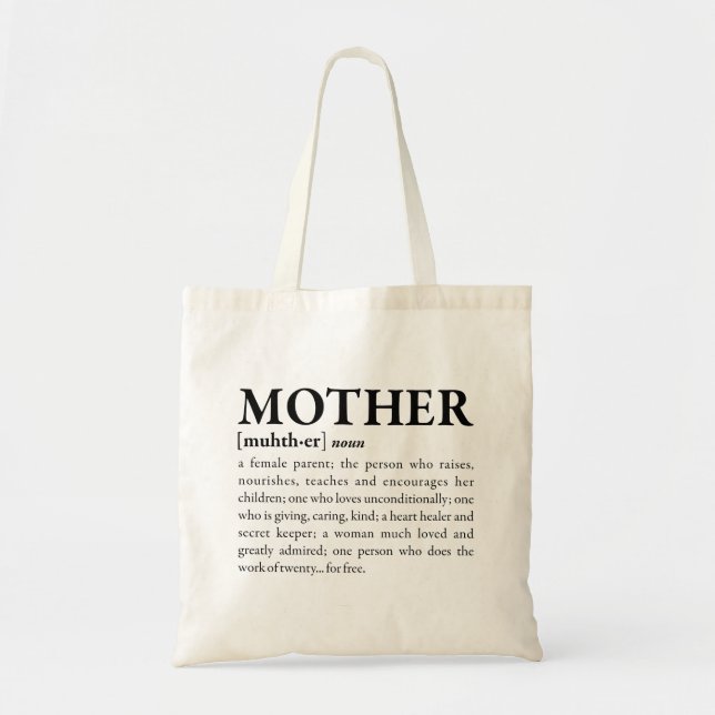Bolsa Tote Mãe (Frente)