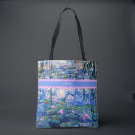 Bolsa Tote Mãe - Belo trabalho de arte de lírios de água,<br><div class="desc">Mãe,  lindos lírios de água pintados por Claude Monet. presente de excelente para Dia de as mães,  aniversário dela,  ou pensar em você mãe.</div>