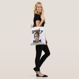Bolsa Tote Mãe Bruxa Divertida de Halloween Assustadora
