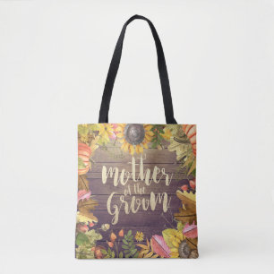 Bolsa Tote Mãe Casada do Maple de Outono do Groom