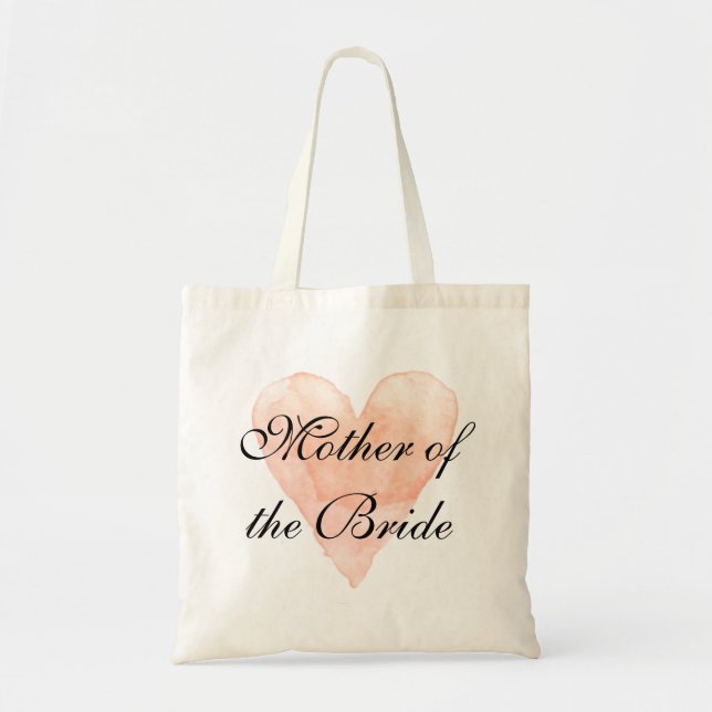 Bolsa Tote Mãe chique da sacola do casamento da noiva para a (Frente)