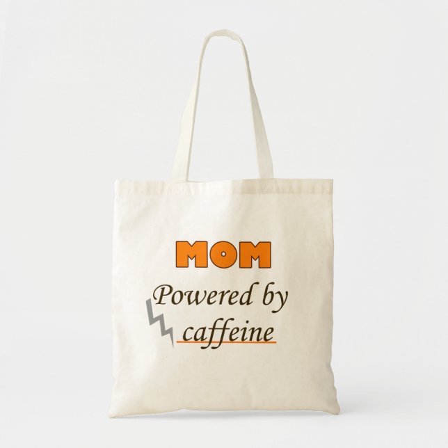 Bolsa Tote Mãe com cafeína (Frente)