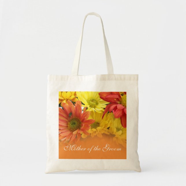Bolsa Tote Mãe da flor da margarida/noiva (Frente)