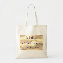 Bolsa Tote Mãe da Nuvem Sépia Deco do Groom