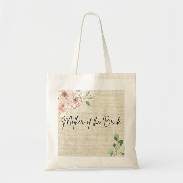 Bolsa Tote Mãe da Sacola dos Noivos (Frente)
