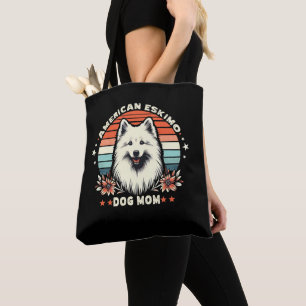 Bolsa Tote Mãe de cão esquimó americano na serenidade venenos
