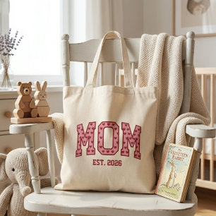 Bolsa Tote Mãe Desde 2026 Personalizado Dia das Mães 