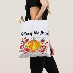 Bolsa Tote Mãe do Casamento outono Floral de outono da Noiva