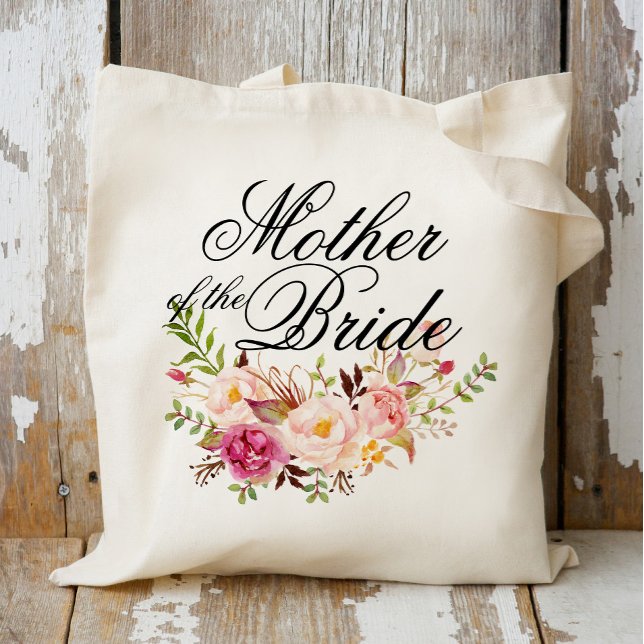 Bolsa Tote Mãe do Floral Russo Elegante da Noiva (Criador carregado)