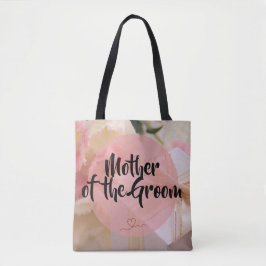 Bolsa Tote Mãe do Groom - texto editável