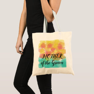 Bolsa Tote Mãe do Noivo Aquarela