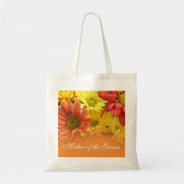 Bolsa Tote Mãe do noivo/noiva flor de margarida