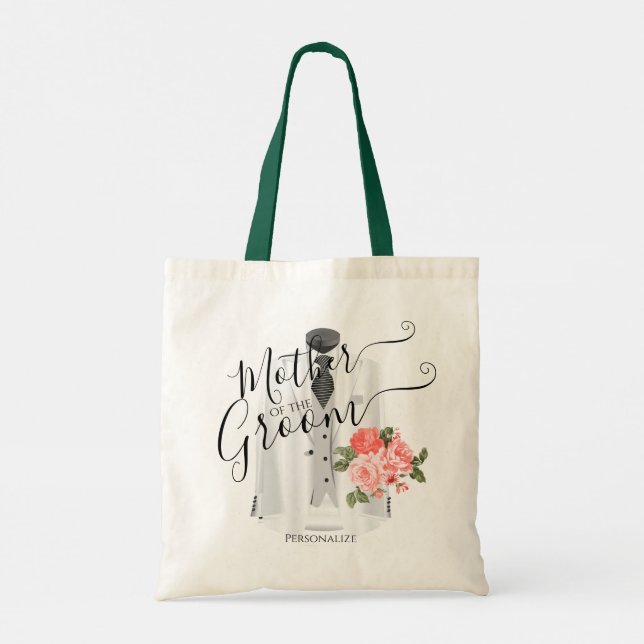 Bolsa Tote Mãe do noivo - Partido Bridal (Verso)